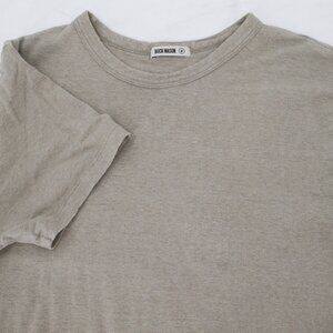 Buck mason shirt Mens medium short sleeve button up cotton hemp crew neck tee